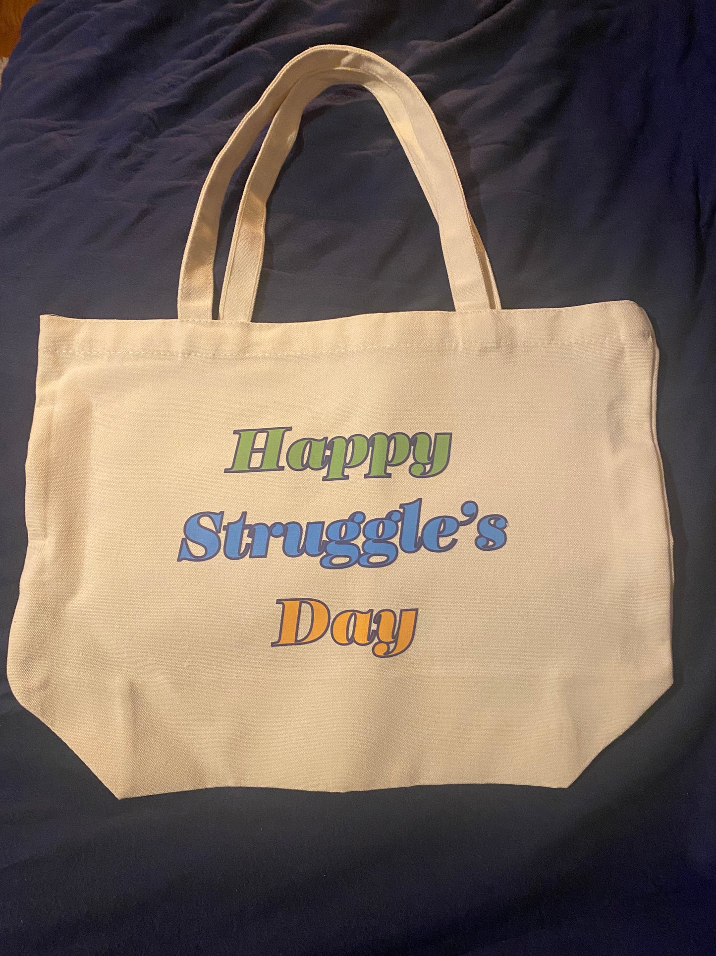 Large canvas tote bags