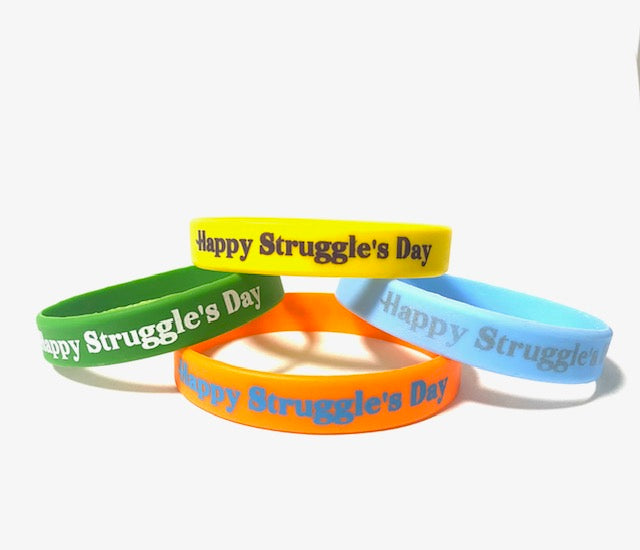 Happy Struggle’s Day Wristbands-Set of 4