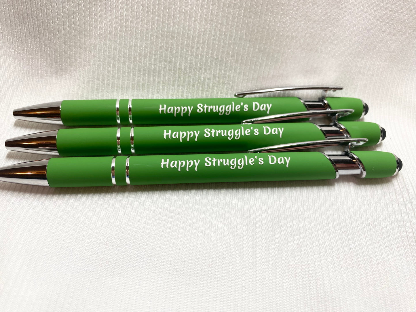 Green~Happy Struggle’s Day Ink pen Qty 1