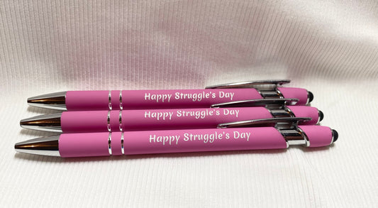 Pink~Happy Struggle’s Day Ink pen Qty 1